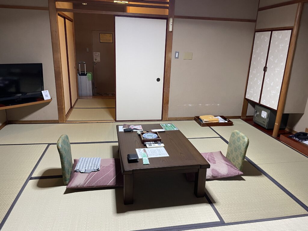 chambre dans un ryokan