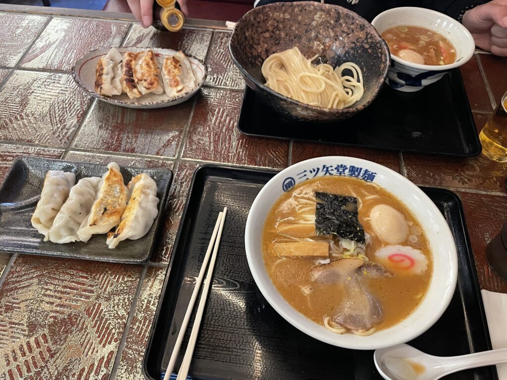 Nourriture au Japon, dans un restaurant